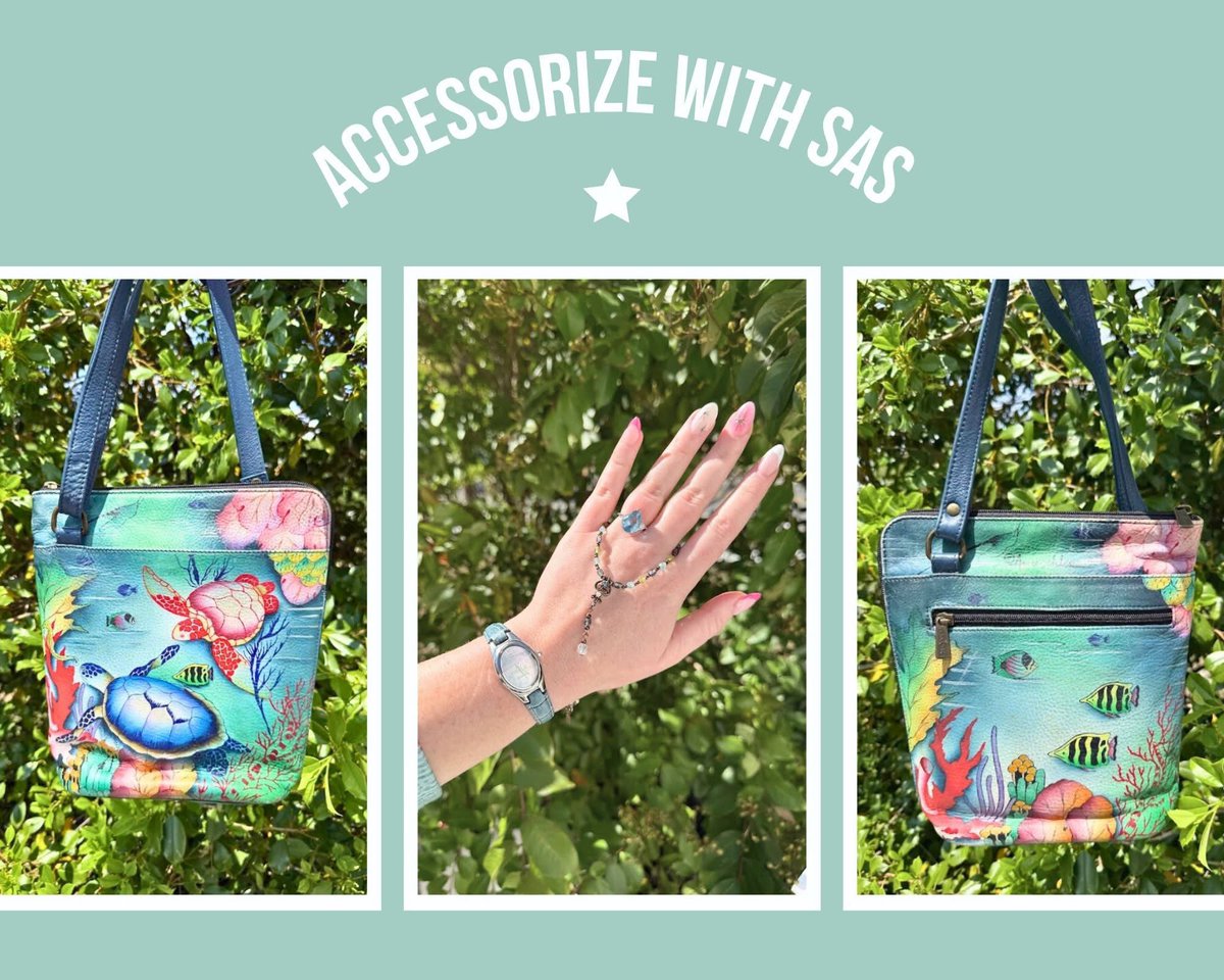 secondannstore's tweet image. Spring forward with a fresh pop of color. 🌿

Shop at SecondAnnStore.com | Offers always welcome.

#SecondAnnStore #ShopWithSAS #SpringStyle #SpringForward #AccessorizeYourLook #ColorfulStyle #ShopSmall #BoutiqueFinds