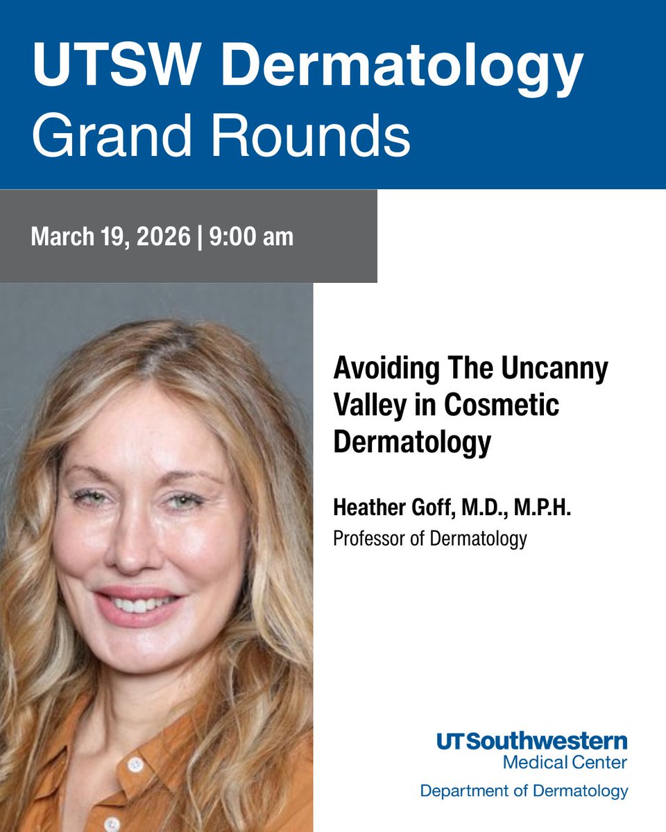 UTSW Dermatology tweet media