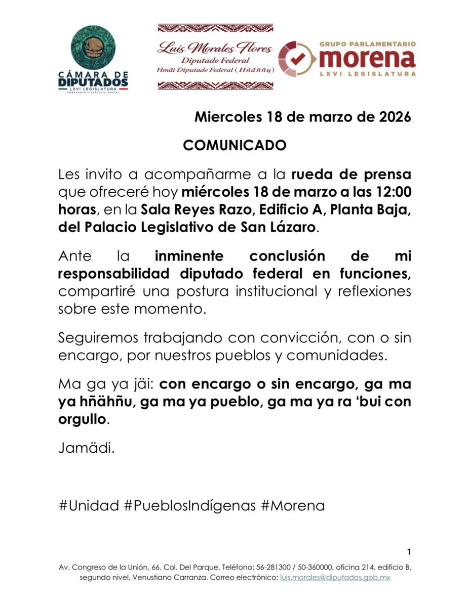 Compartiré algunas reflexiones sobre la conclusión de mi encargo.