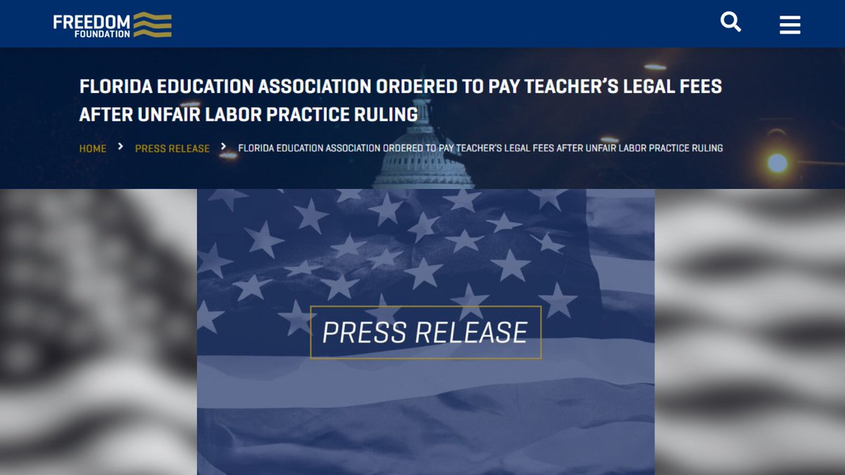 Freedom Foundation tweet media