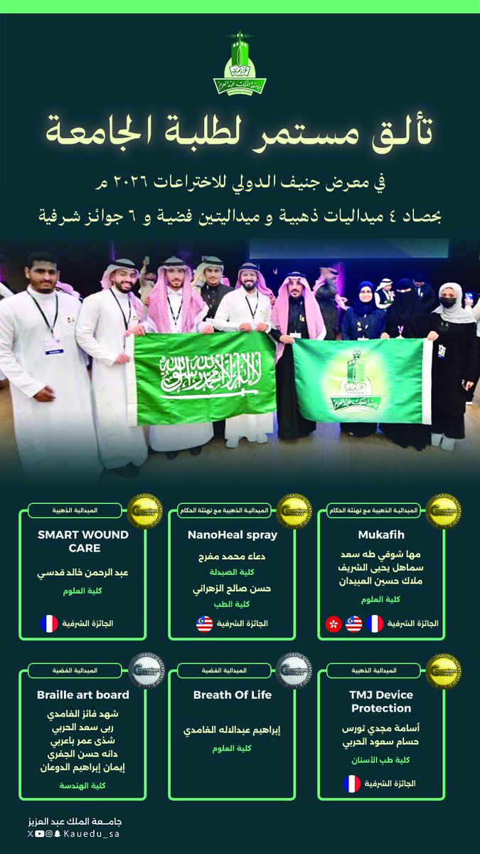 جامعة الملك عبدالعزيز tweet media