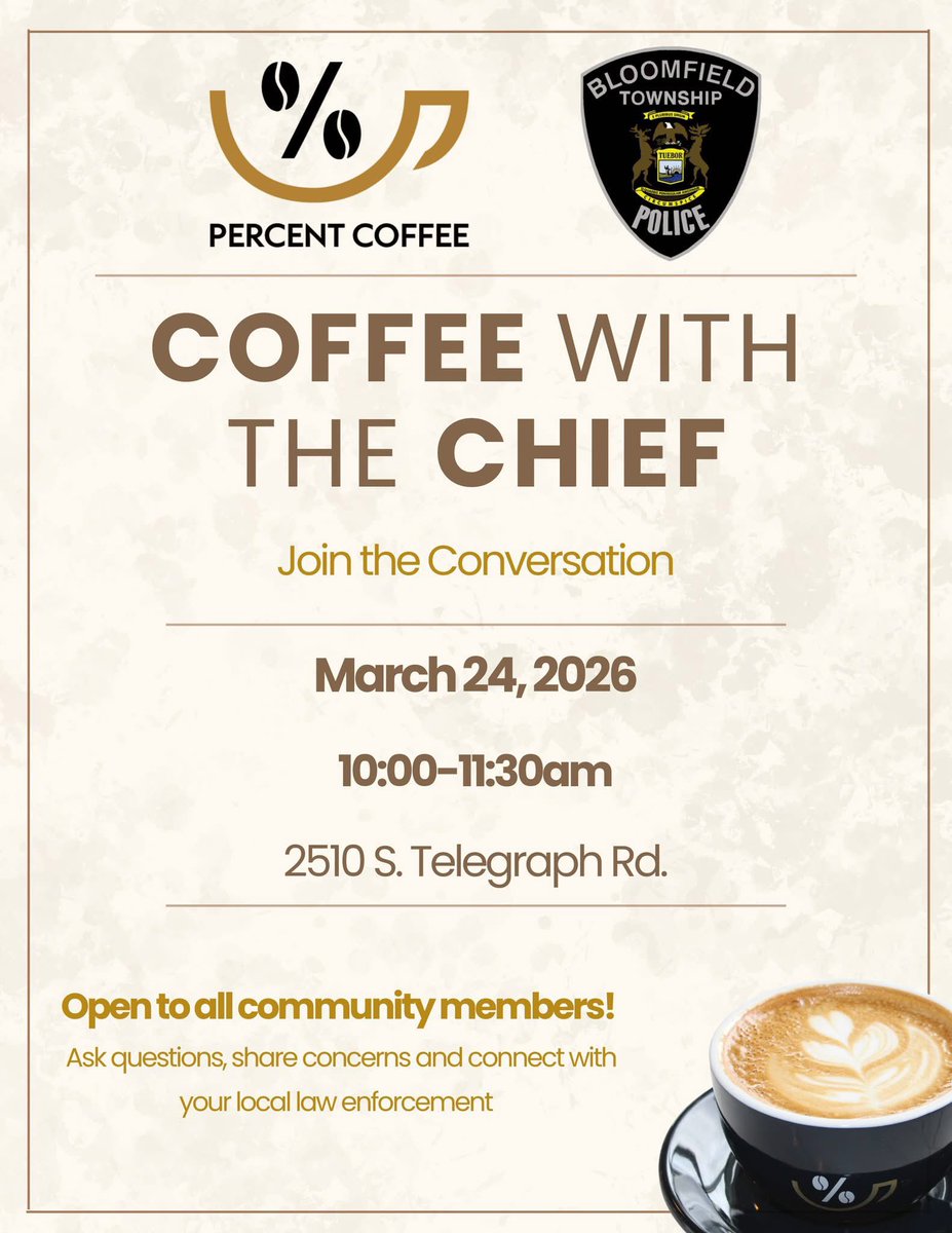 Bloomfield Twp Police tweet media