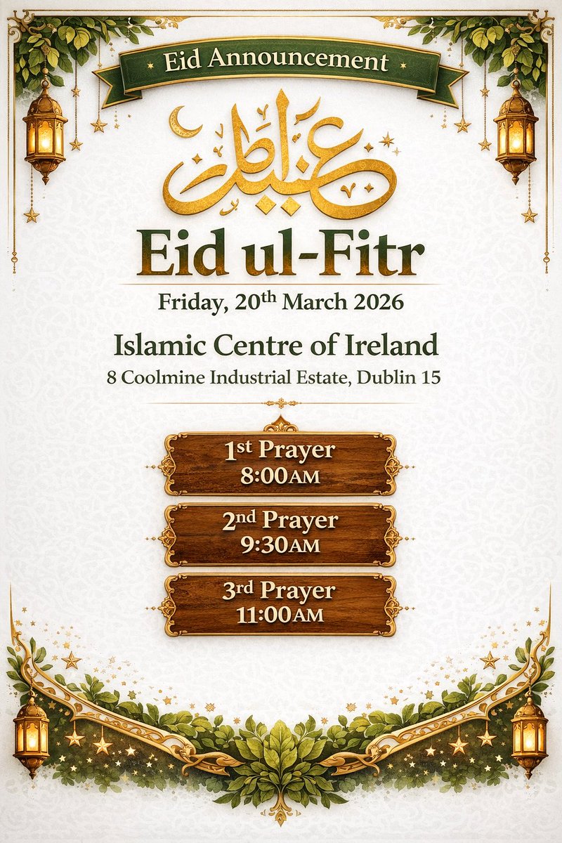 Irish Muslim Council tweet media