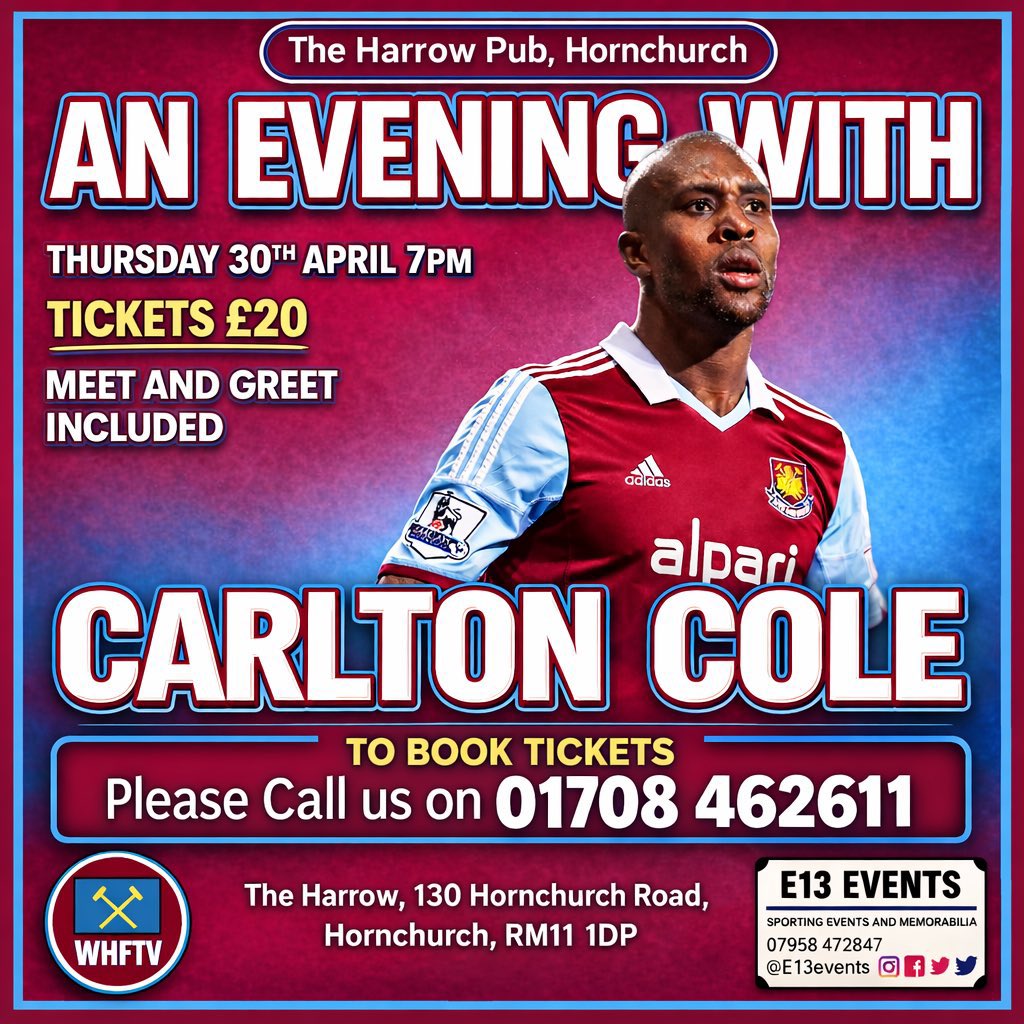 E13 Events tweet media