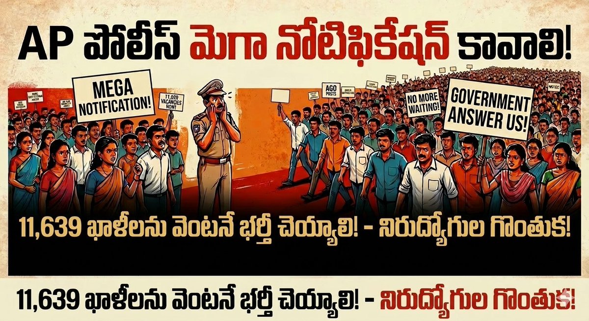 Kiranrcian's tweet photo. #wewantmegapolicenotification https://t.co/Zzy7e6O2Sl