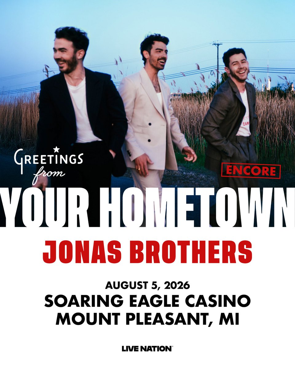Jonas Brothers tweet media