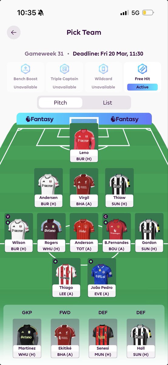 rarias__'s tweet photo. @FPLWolfy Still having doubts on Thiago and I think midfield can improve. And I not sure about capitancy as well 🫠🫠🫠 https://t.co/iyZRg5236S