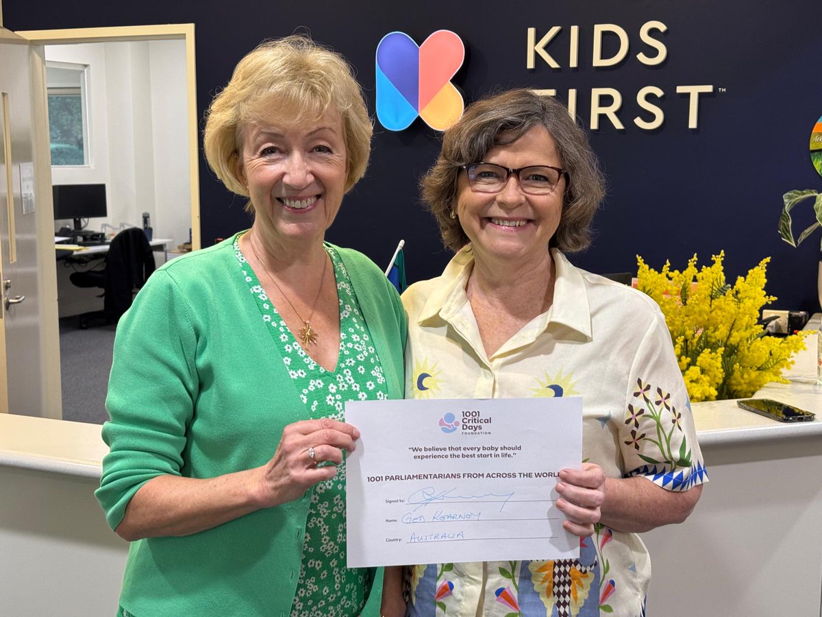 1001 Critical Days Foundation tweet media