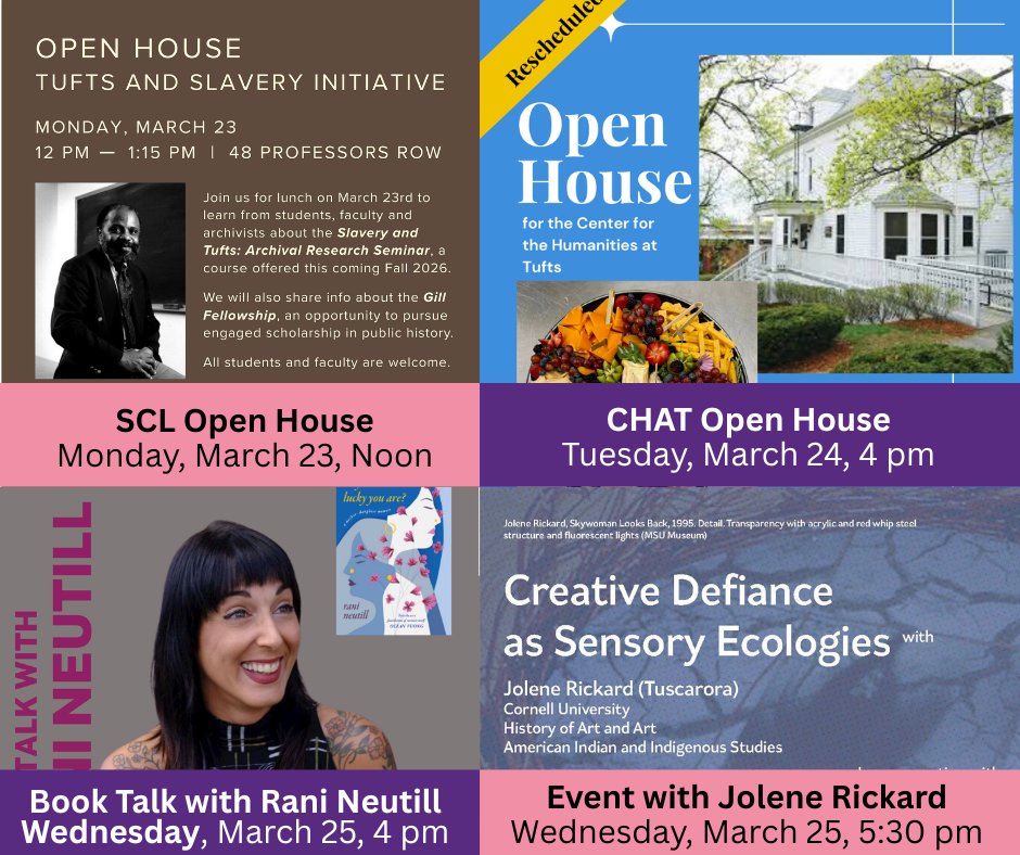 Center for the Humanities at Tufts tweet media