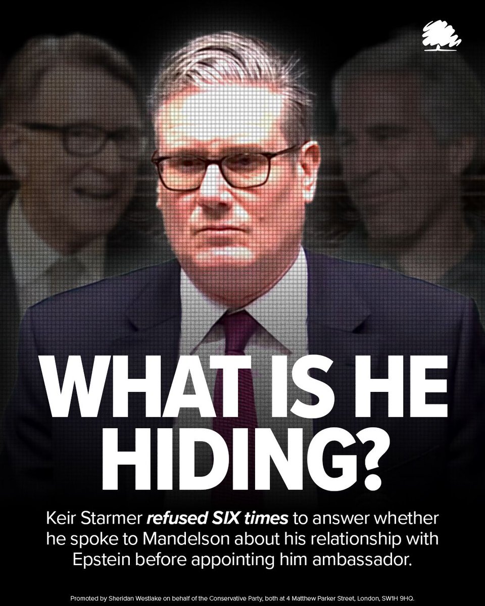 Conservatives tweet media