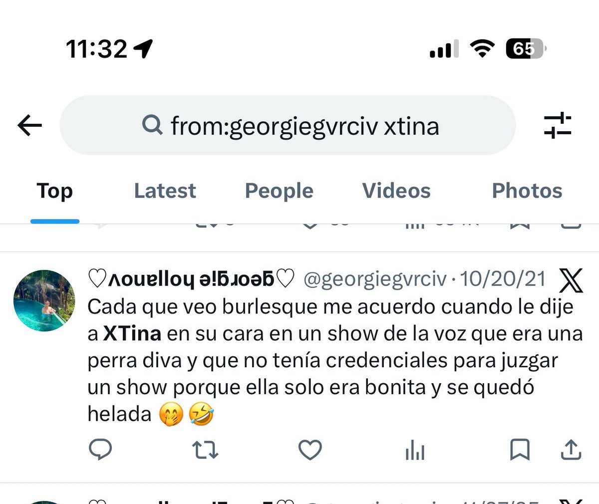 georgiegvrciv's tweet image. Yo les e dicho por años que #Xtina es malvada. La perdone en Diciembre por su álbum navideño. Pero hoy regresa a la lista de Traidores 🤷🏼‍♂️🤷🏼‍♂️🤷🏼‍♂️