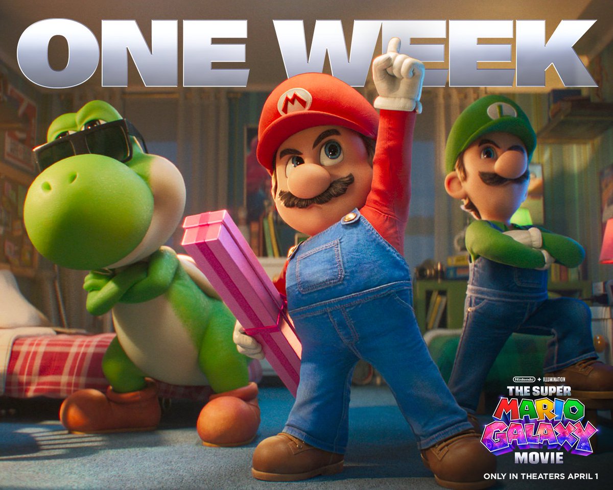 The Super Mario Galaxy Movie tweet media