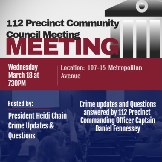 NYPD 112th Precinct tweet media
