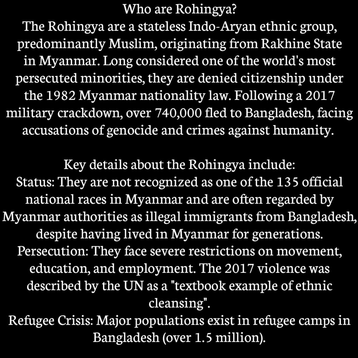 Rohingya Community Partners (RCP) tweet media