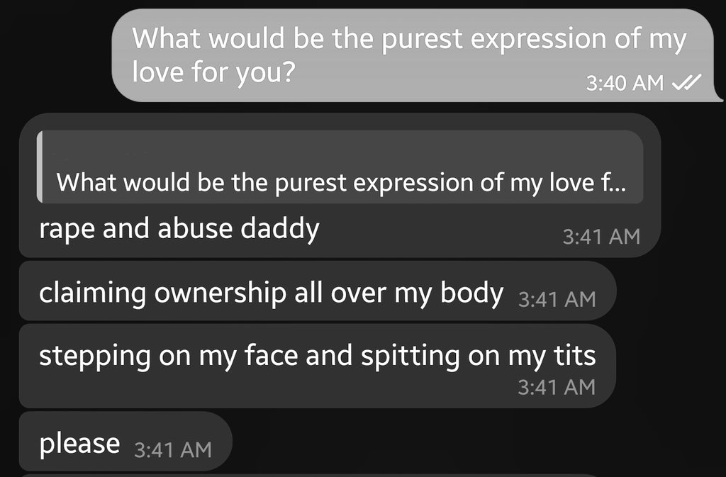 onallfours4me's tweet photo. True romance with a broken little doll. https://t.co/wKT6xE6XK3