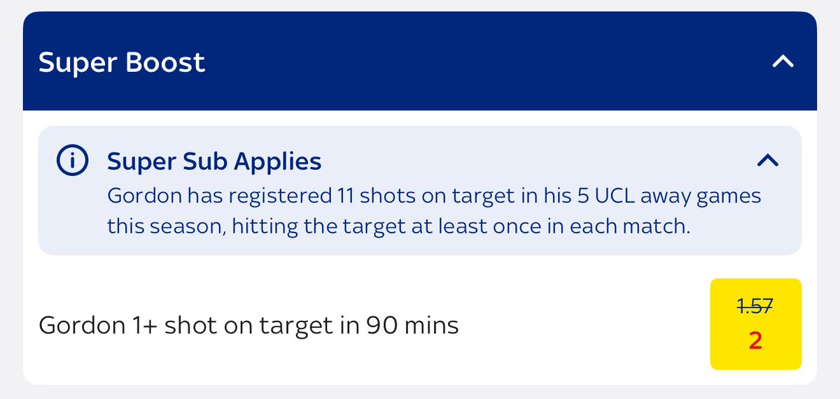 UKBetArb's tweet photo. 🚨MATCHED BETTING FREE TIP🚨

GORDON SHOT ON TARGET 

#SKYBET    
#BETFAIR #SMARKETS 
#matchedbetting #betting #sports 

Guaranteed £1 profit  + SUPER SUB AVAILABLE 

Contact us with any questions. https://t.co/BoteNe2j19