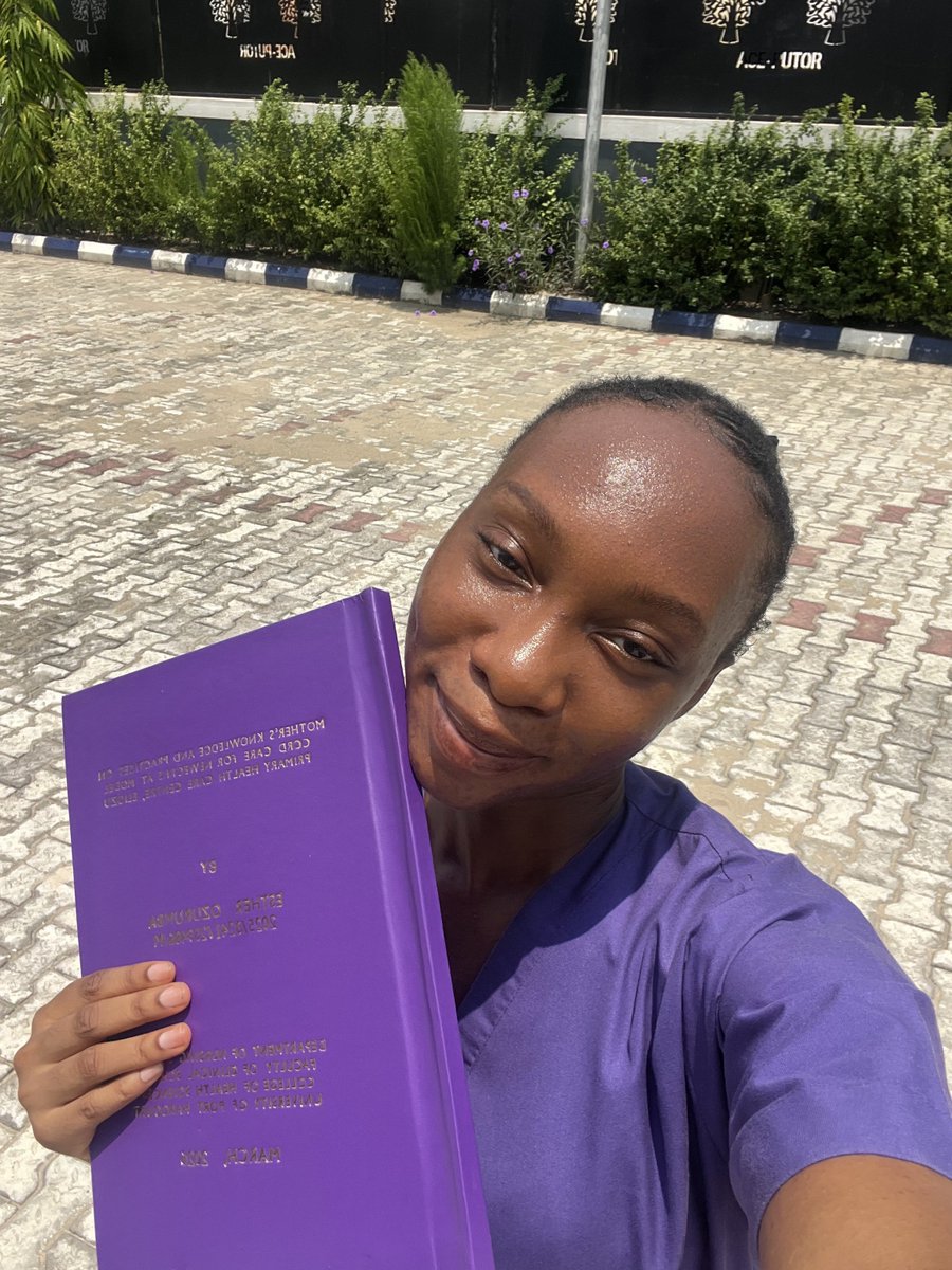 Re-introducing
Esther Ozurumba (RN, RM…)✅

God did!!