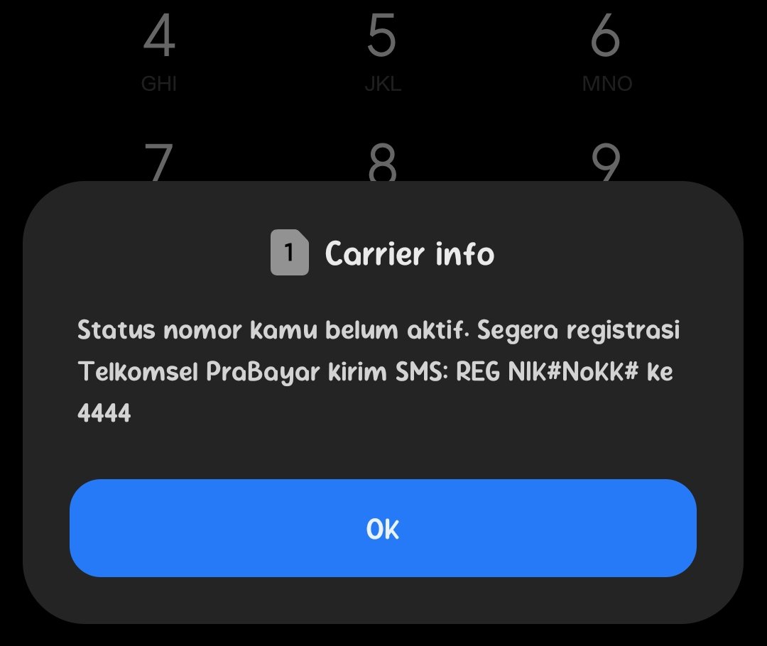 gikglh's tweet photo. haloo admin @Telkomsel ini udah aktivasi kok masih gini ya min? https://t.co/OR8UBaMO2I