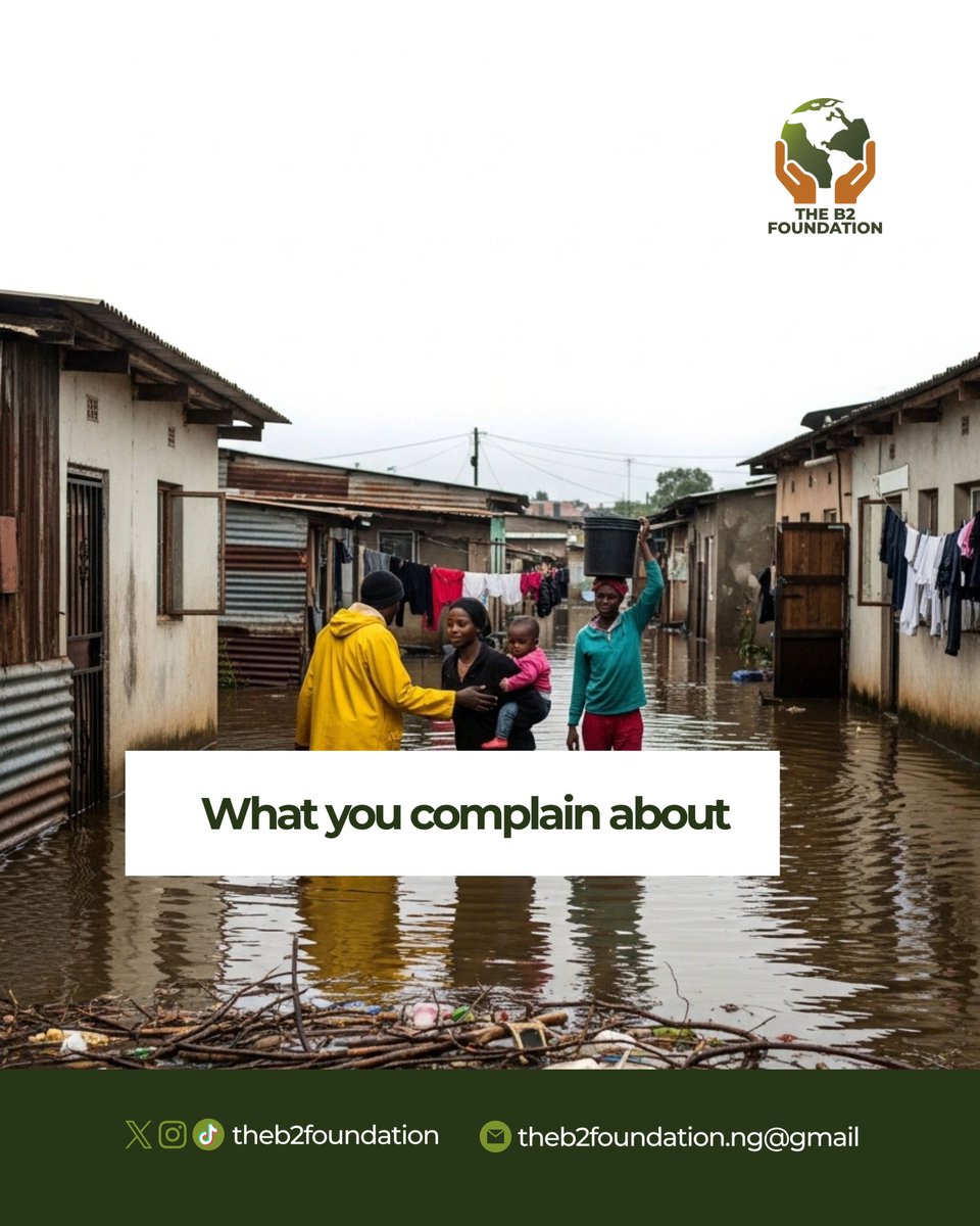 theb2foundation's tweet photo. There’s no “away” when you throw something out, it always ends up somewhere causing harm.
The problems we complain about often start with us.

Be responsible. Dispose properly.
Clean communities are a choice. ♻️💚

#TheB2Foundation #EcoAwareness #CleanCommunities  #WasteControl https://t.co/I5WzkYJUBl