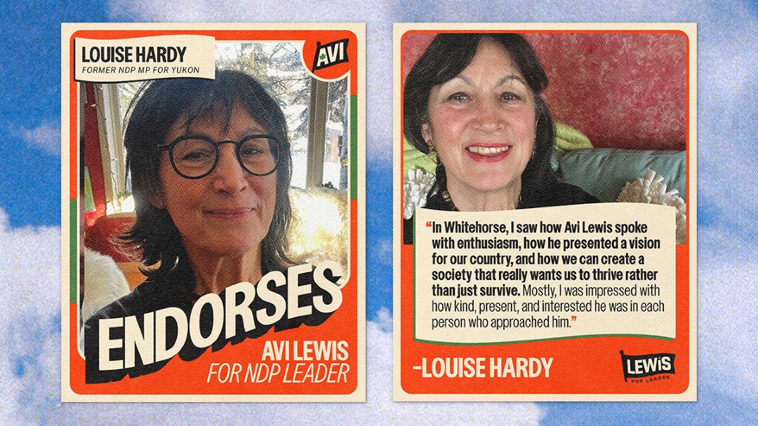 Avi Lewis tweet media