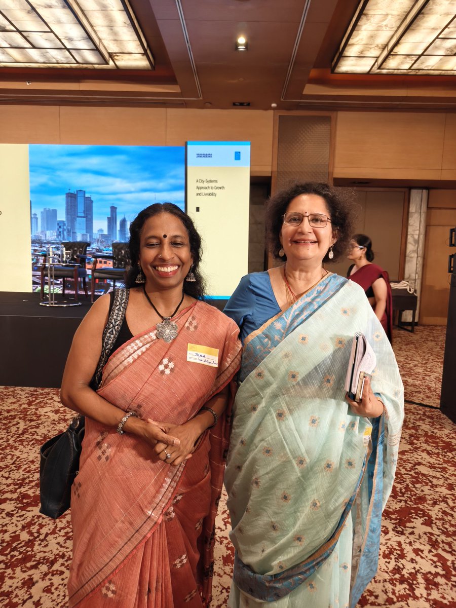 GauriSarin's tweet photo. With @tarakrishnaswamy at Janaagraha #UrbanConclave https://t.co/olQpADfsGh