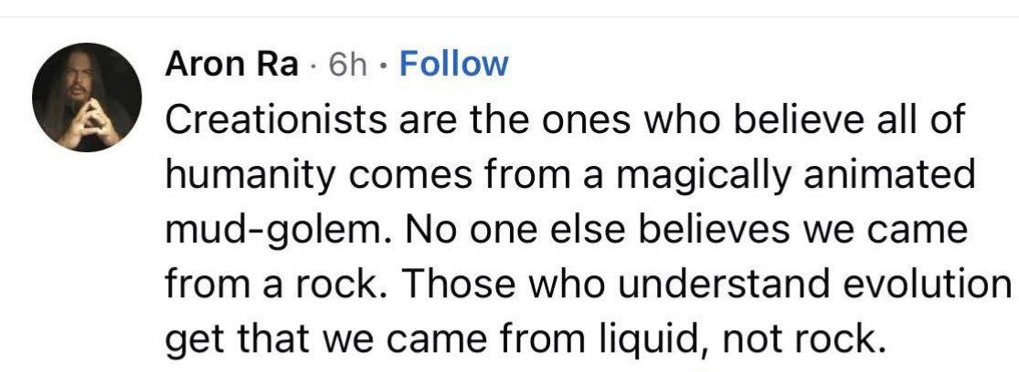 Not Evolution tweet media