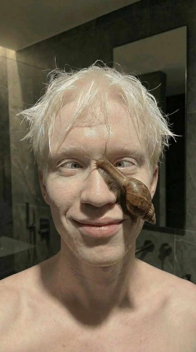 finn_bjornsson's tweet photo. My beauty routine with my shail Sammy
#albino #albinoawareness #albinobeauty #gay #lgbt #handdome #handsomeguy https://t.co/ZiONJwAz0Q