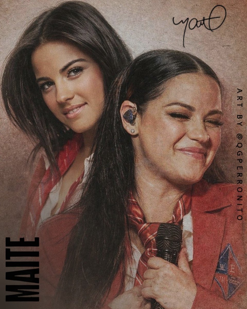 Ha pasado el tiempo, pero yo te quiero igual... ♾️💜
<a href="/maiteperroni/">Maite Perroni B.</a>