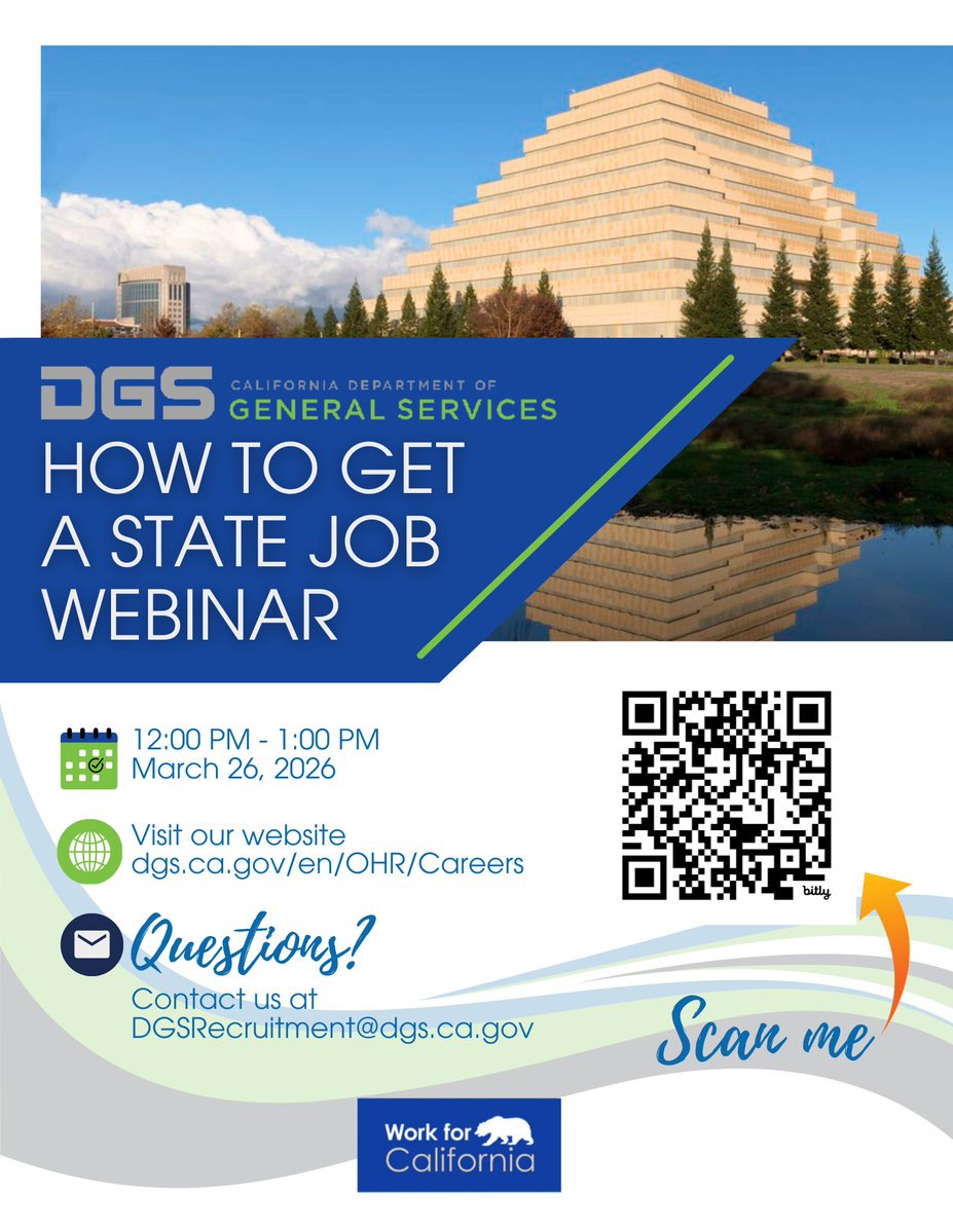 California DGS tweet media