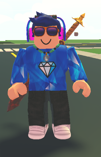 Rockenmon's tweet photo. Avatar Number 3 The first shirt i uploaded to roblox 
also random ava max event that had some neat items including swords which I bought both https://t.co/qeFix2i35T