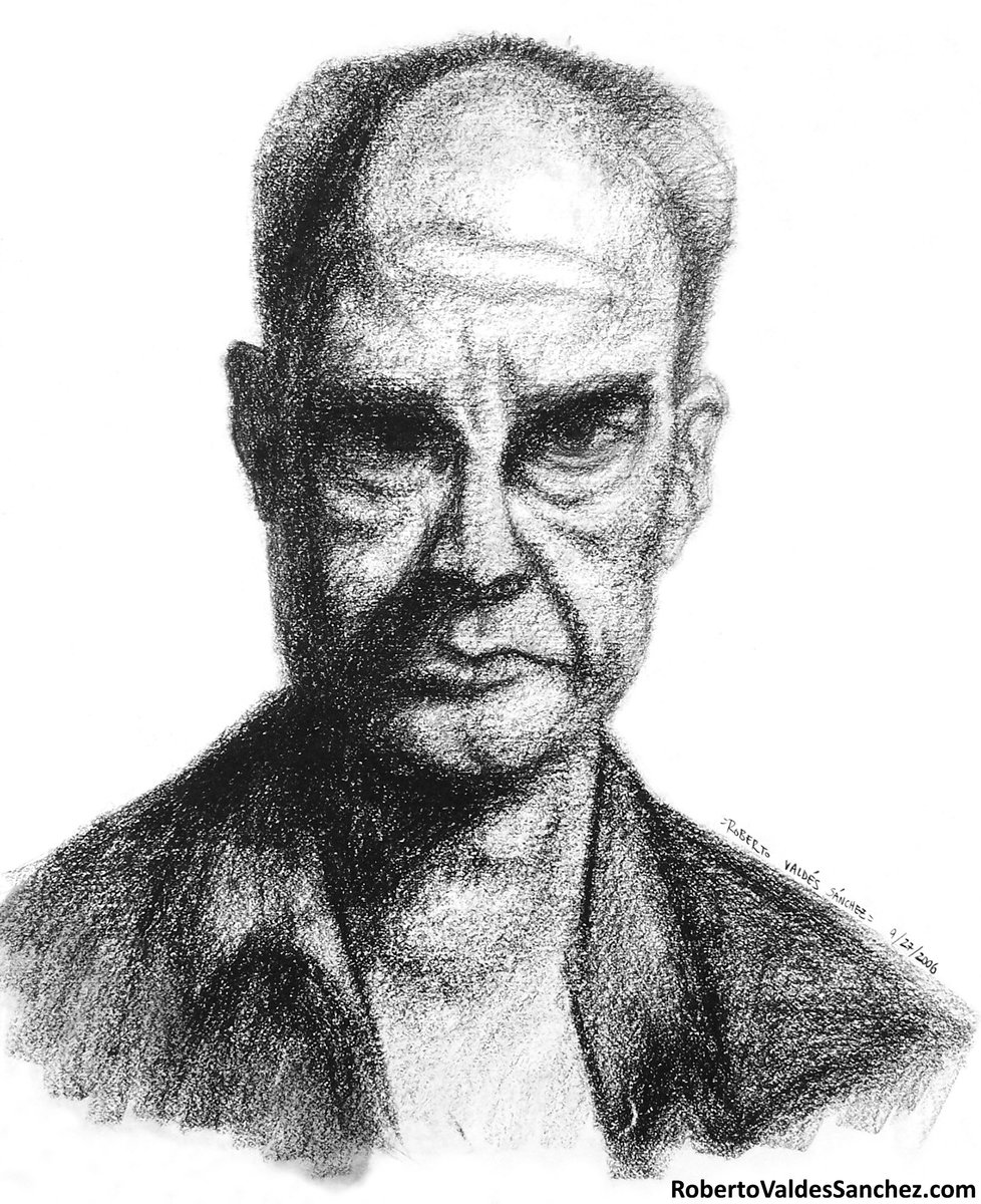 RVS_ChicanoArt's tweet photo. “El Corajudo” (2006) – charcoal (conté crayon) ✍🏼

A portrait of a grumpy old man, emphasizing the light and shadows on his face.

•••

*For more art: 👇🏼
https://t.co/005XkFdNpL https://t.co/MLkYQxz3n9