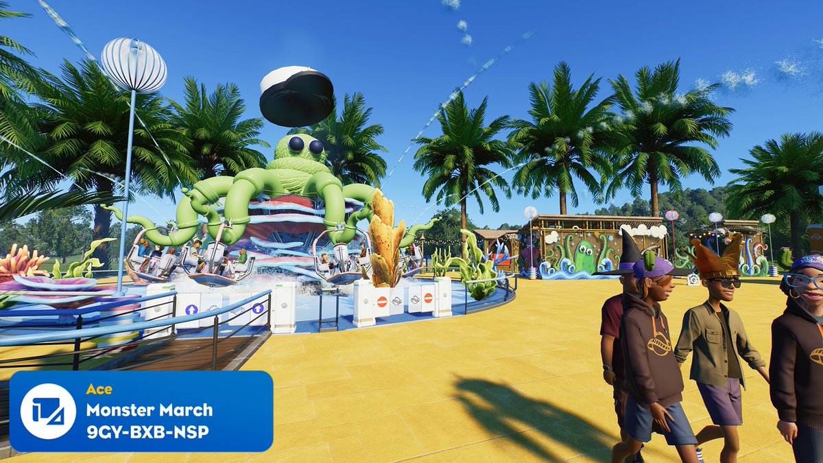Planet Coaster 2 tweet media