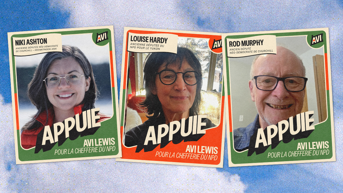 Avi Lewis tweet media