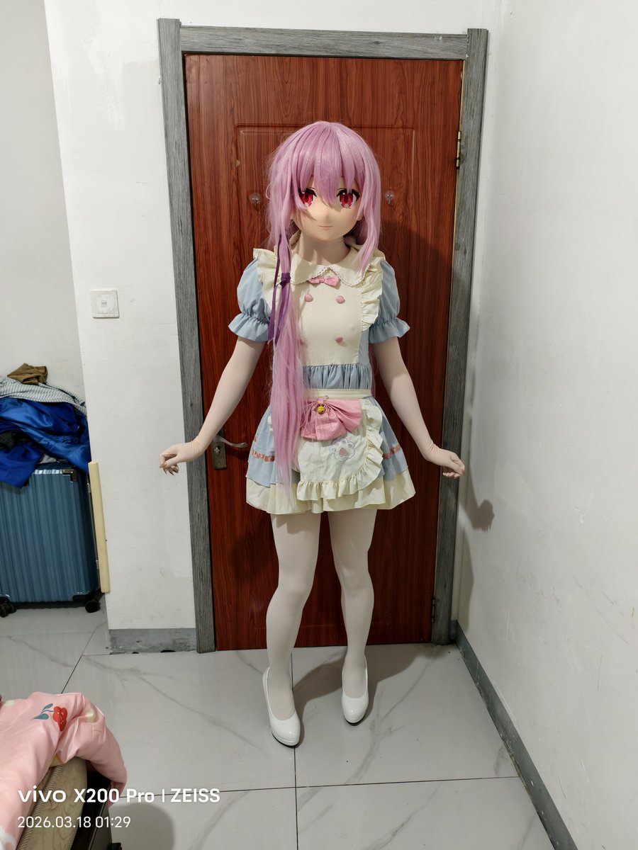 今天是女仆装
#kigurumi