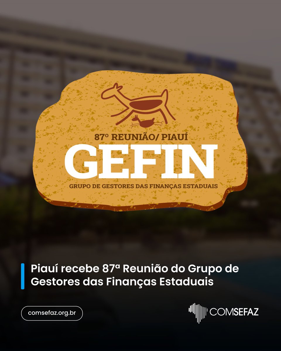 comsefaz's tweet photo. O Grupo de Gestores das Finanças Estaduais (Gefin) realiza, entre os dias 18 e 20 de março, em Teresina (PI), a 87ª reunião ordinária do órgão. https://t.co/IEXoJgUhrX