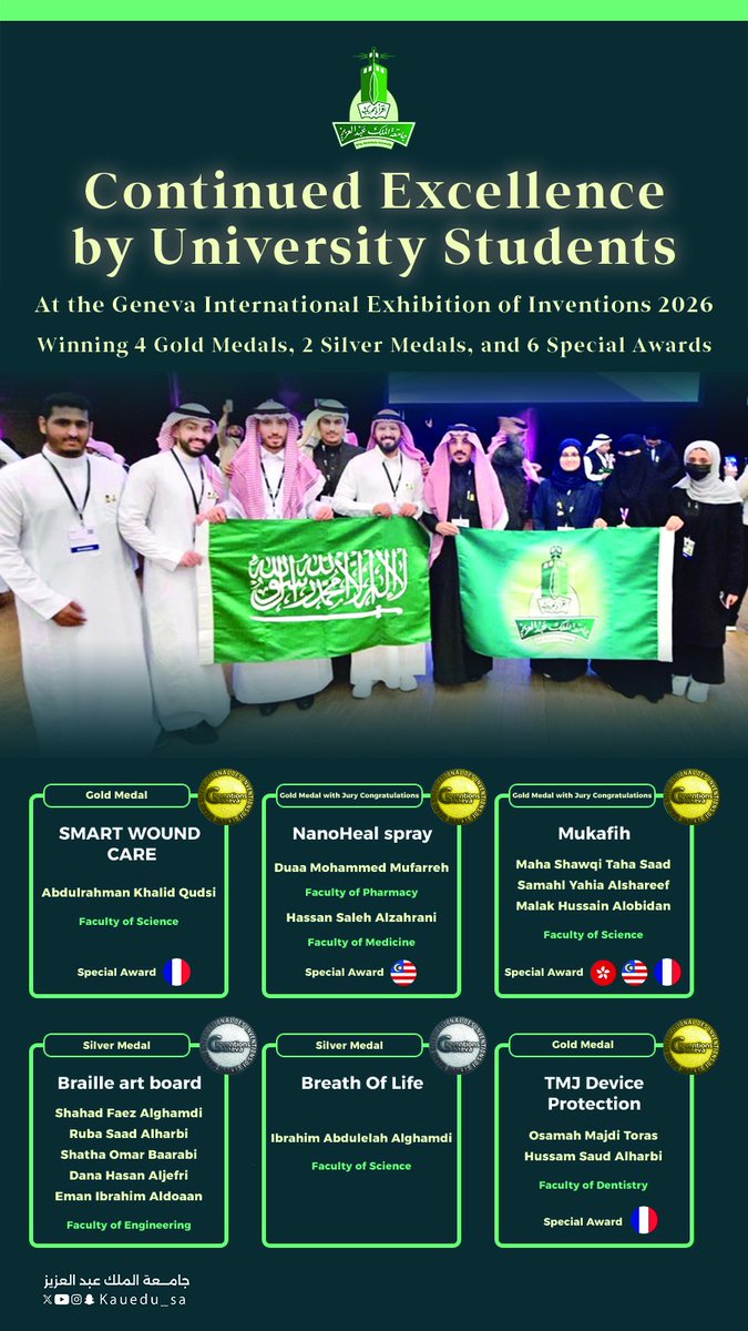 جامعة الملك عبدالعزيز tweet media