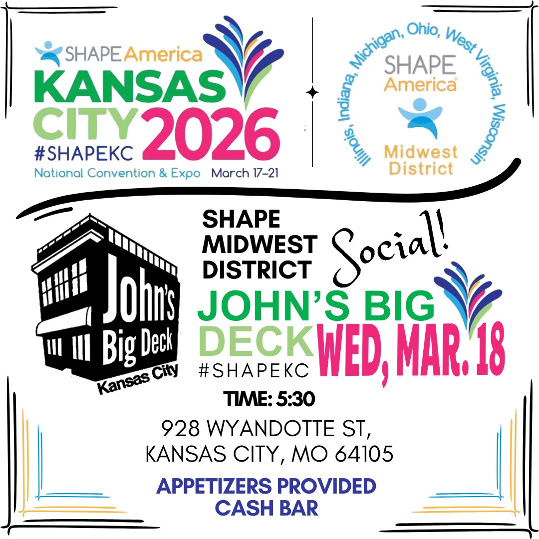 SHAPE America Midwest District - SHAPE Midwest tweet media