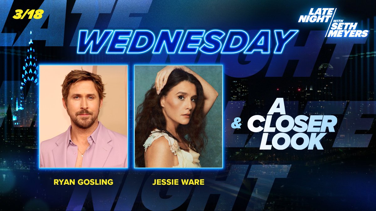 Late Night with Seth Meyers tweet media