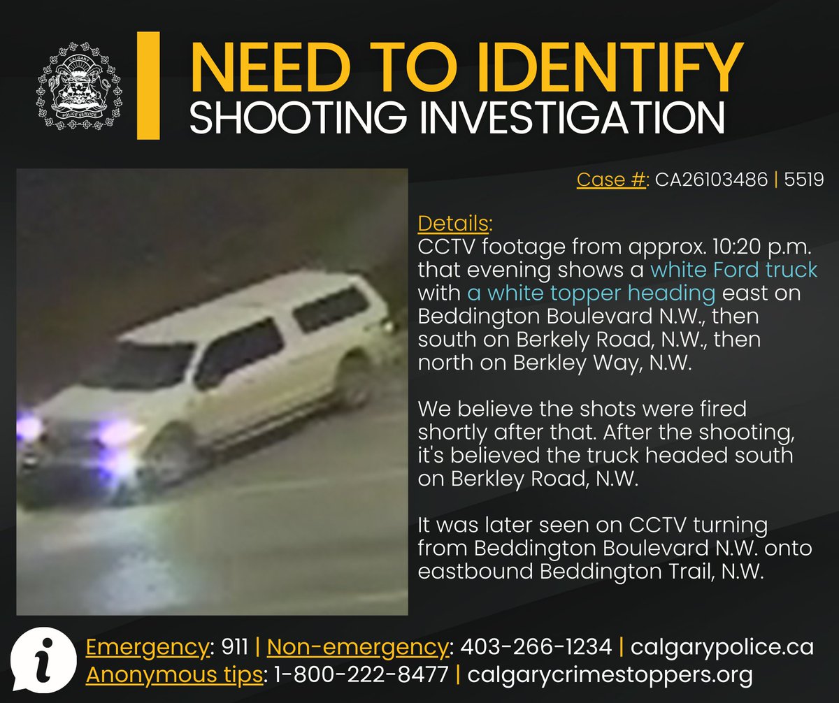 Calgary Police tweet media