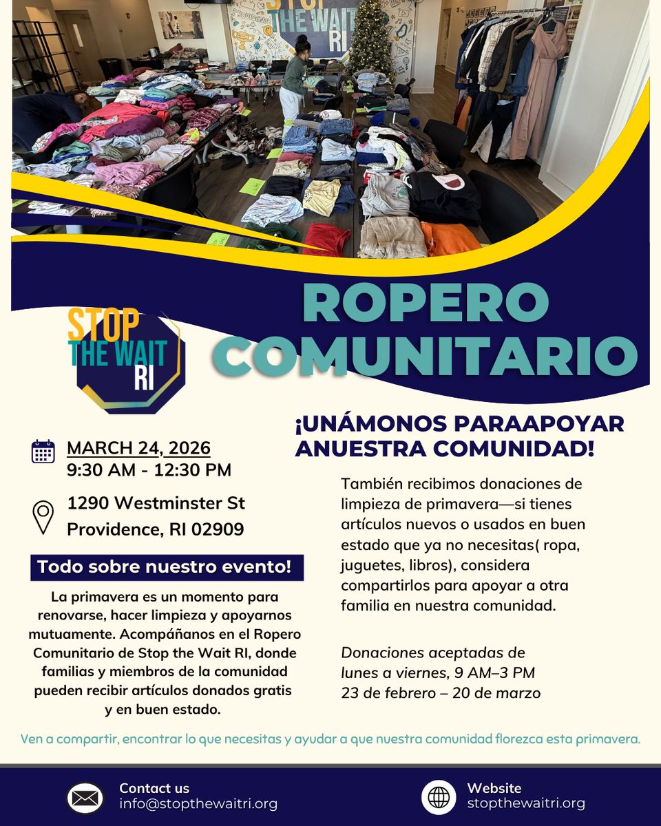 Stop the Wait RI tweet media