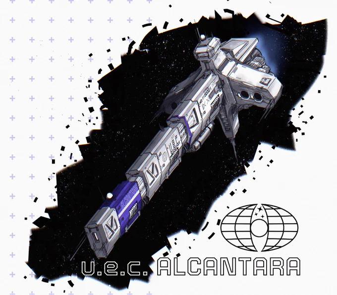 you ever doodle random shapes and end up with a spaceship