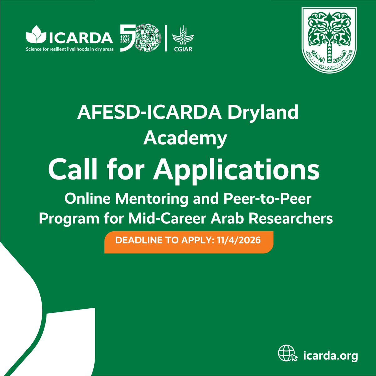 ICARDA tweet media