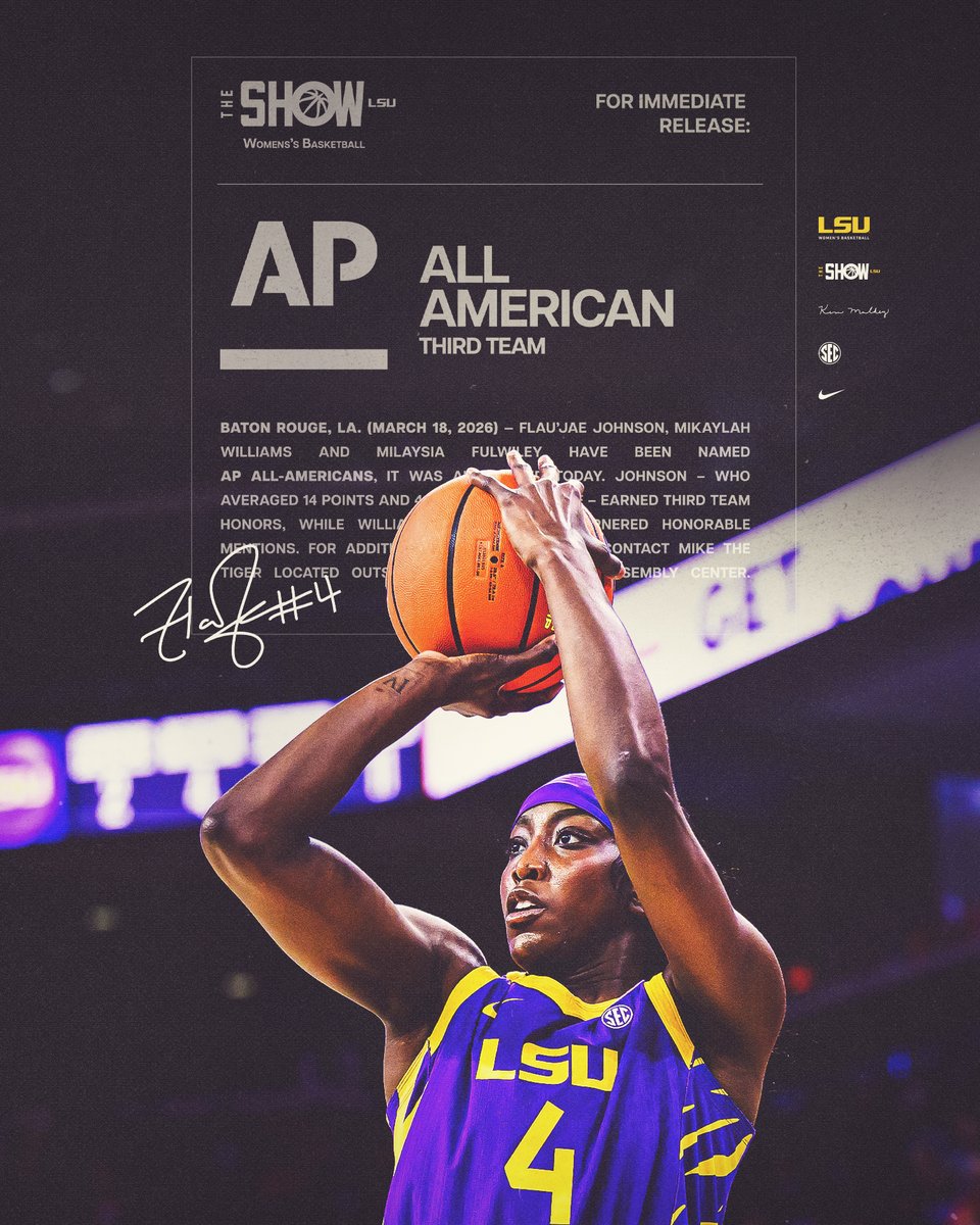 LSU Women's Basketball tweet media