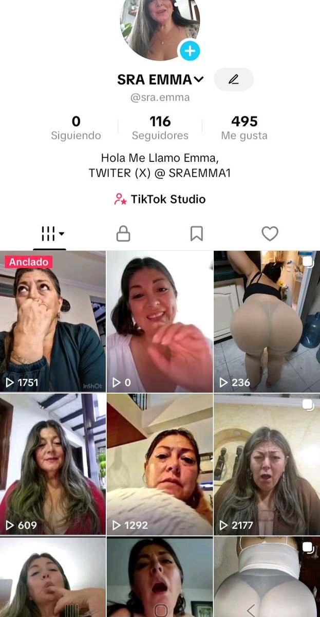Eres fetichista?
tiktok.com/@sra.emma

Quieres ver mis expresiones cuando tengo un orgasmo,
Te gustan ver alas mujeres venirse y ver sus caras, Únete al tiktok y mira todos mis videos cuando me vengo bien rico.
tiktok.com/@sra.emma

Siganme en tiktok
tiktok.com/@sra.emma