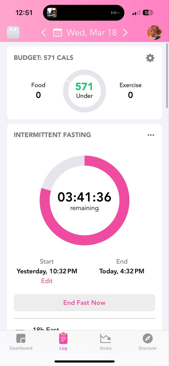 New cal tracker is too cute