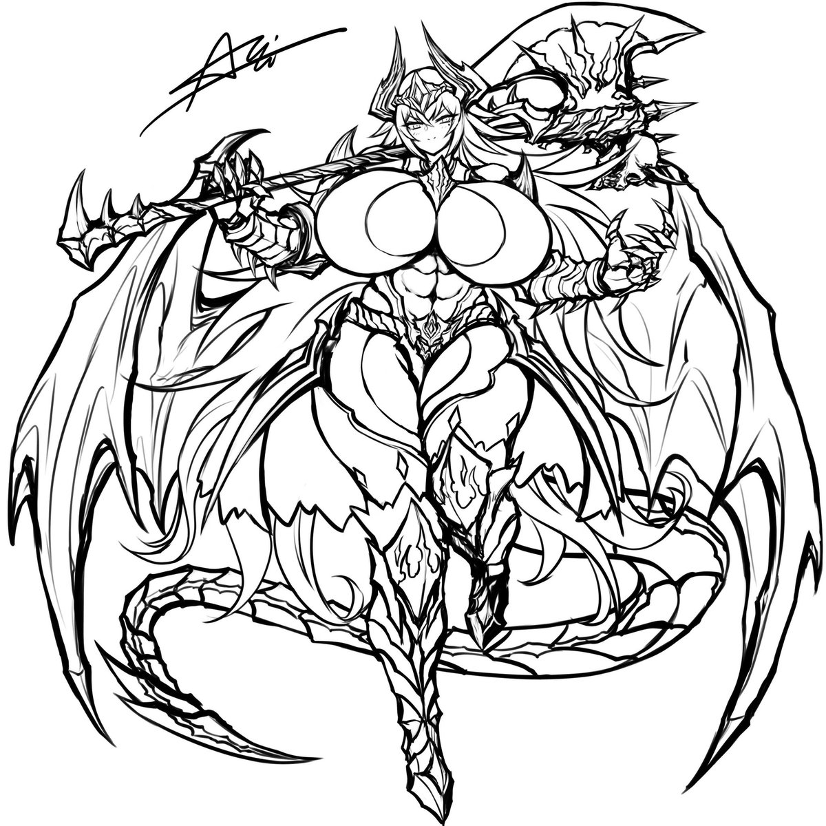 最近はこの程度の線にもアホほど時間かかって鬱 