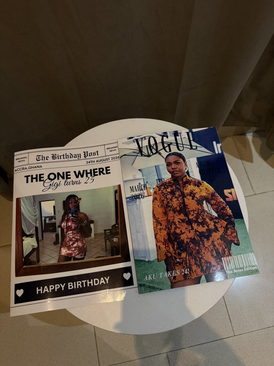 cadeauboxes's tweet photo. Cards they can keep 🥹😍🎀
Newspaper/ Magazine style cards 
50 cedis 🎀

Kindly take a second of your time to repost, thank you 🥹🙏🏽❤️ https://t.co/vgDhniM3iu
