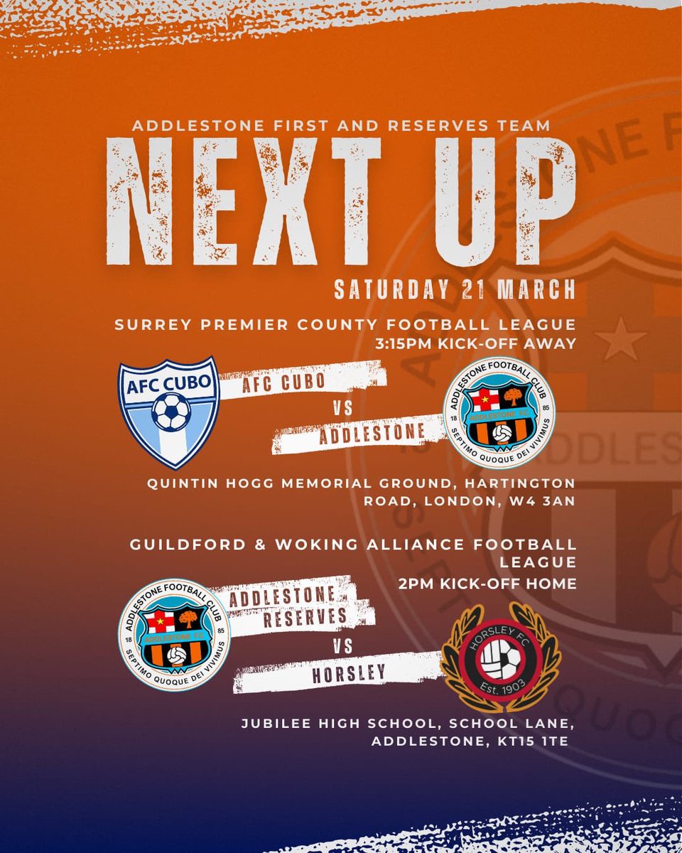 Addlestone FC Men's 1st/Reserves (prev Lyne FC) tweet media