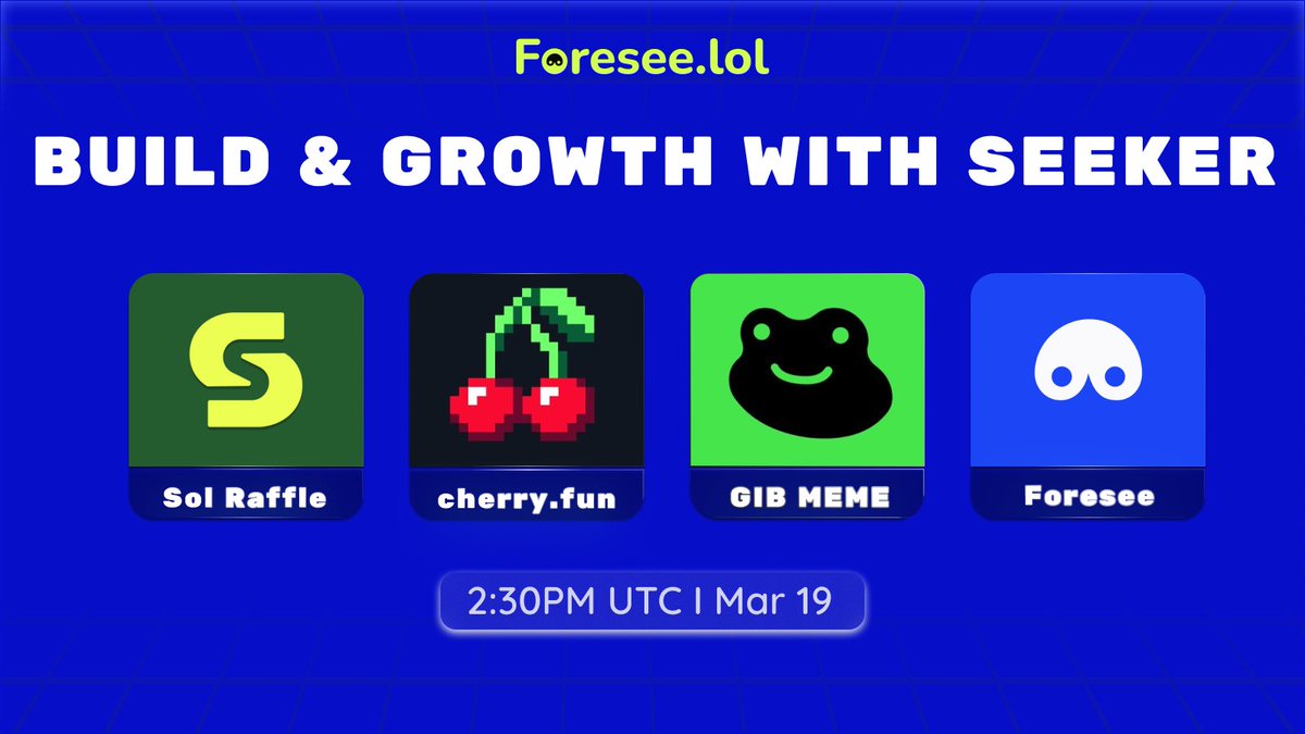 Foresee.lol | Prediction on Solana tweet media