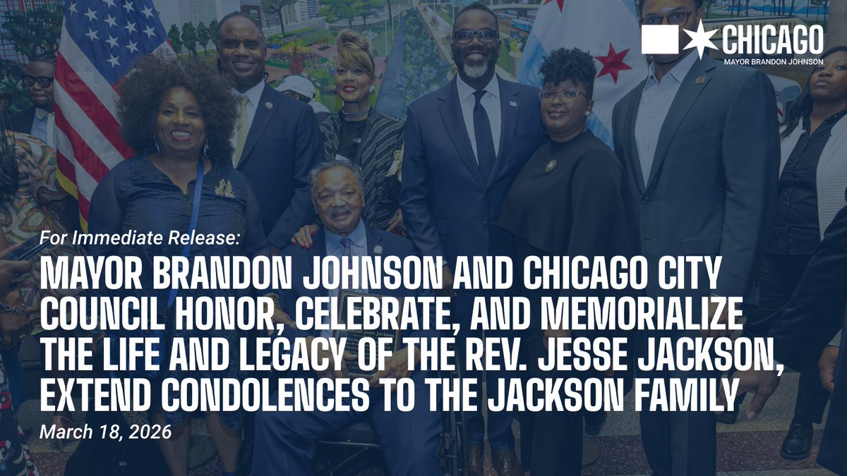 Chicago Mayor's Press Office tweet media